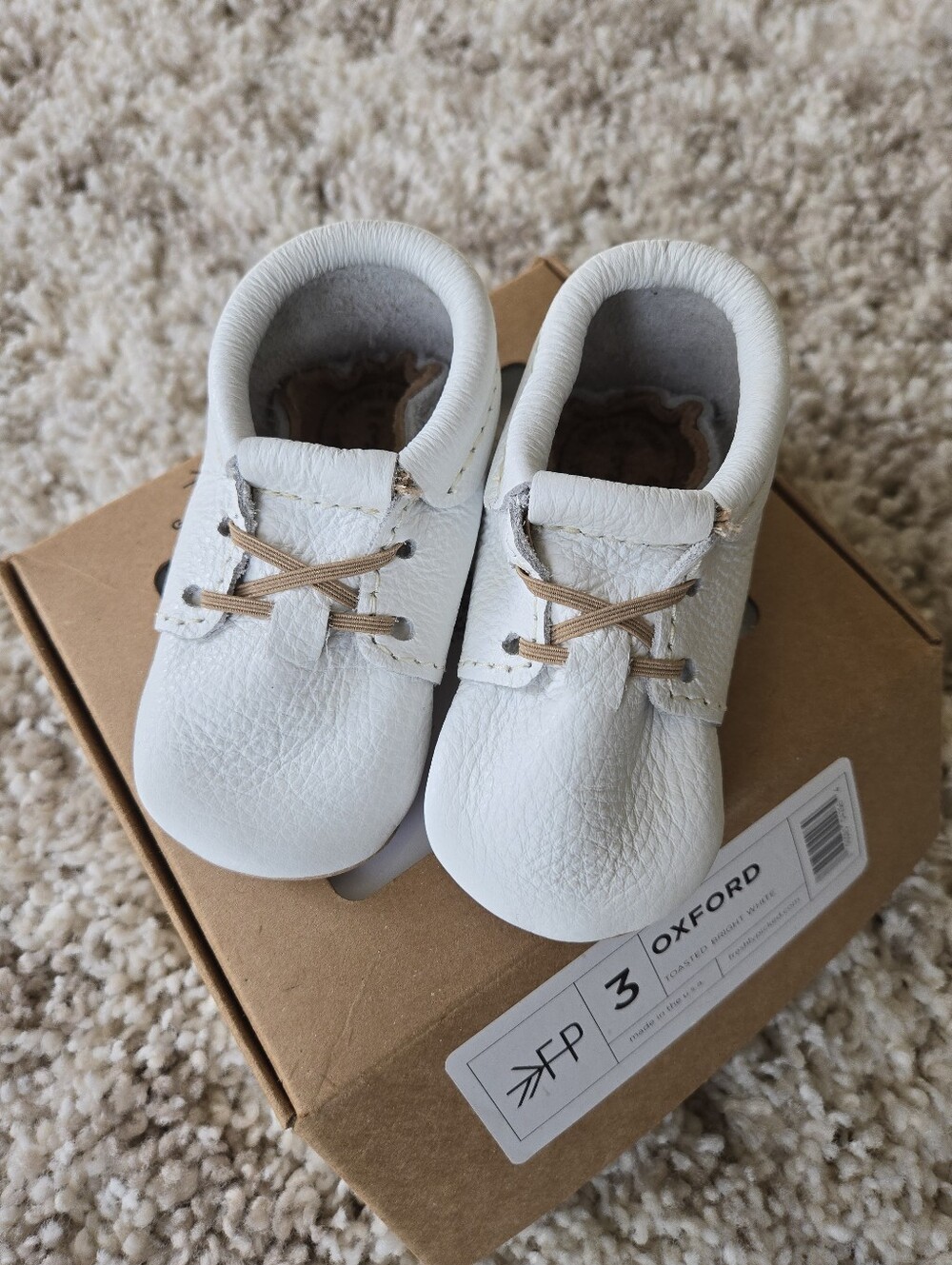 Freshly Picked Oxford Soft Sole Baby Shoes